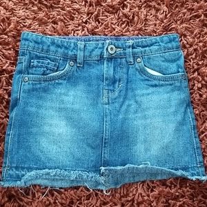 Girl's denim skirt